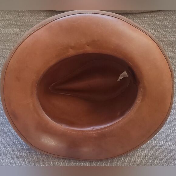 Henschel Skullys Leather Hat Medium - Picture 7 of 8